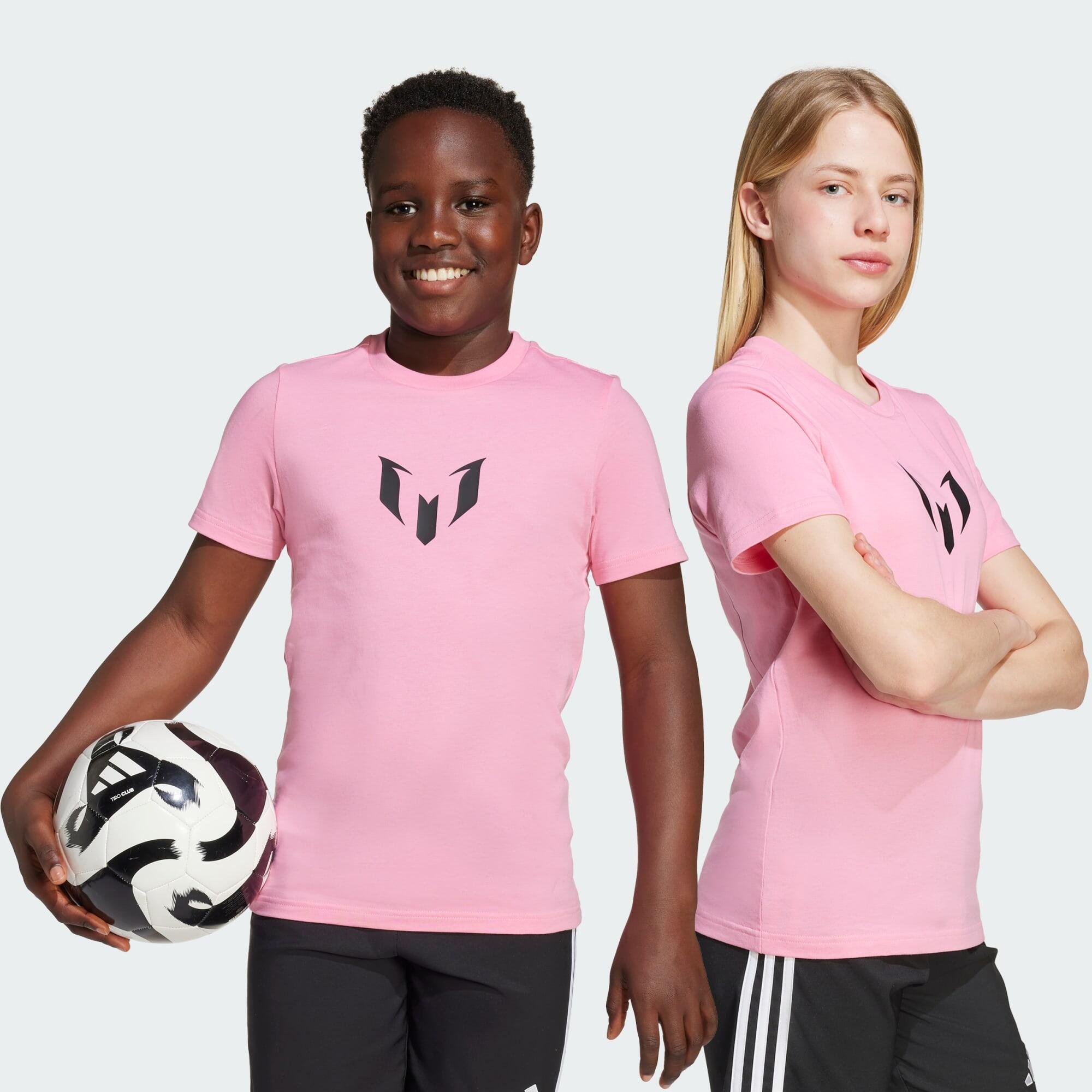 ADIDAS Dětské tričko s grafikou Messiho