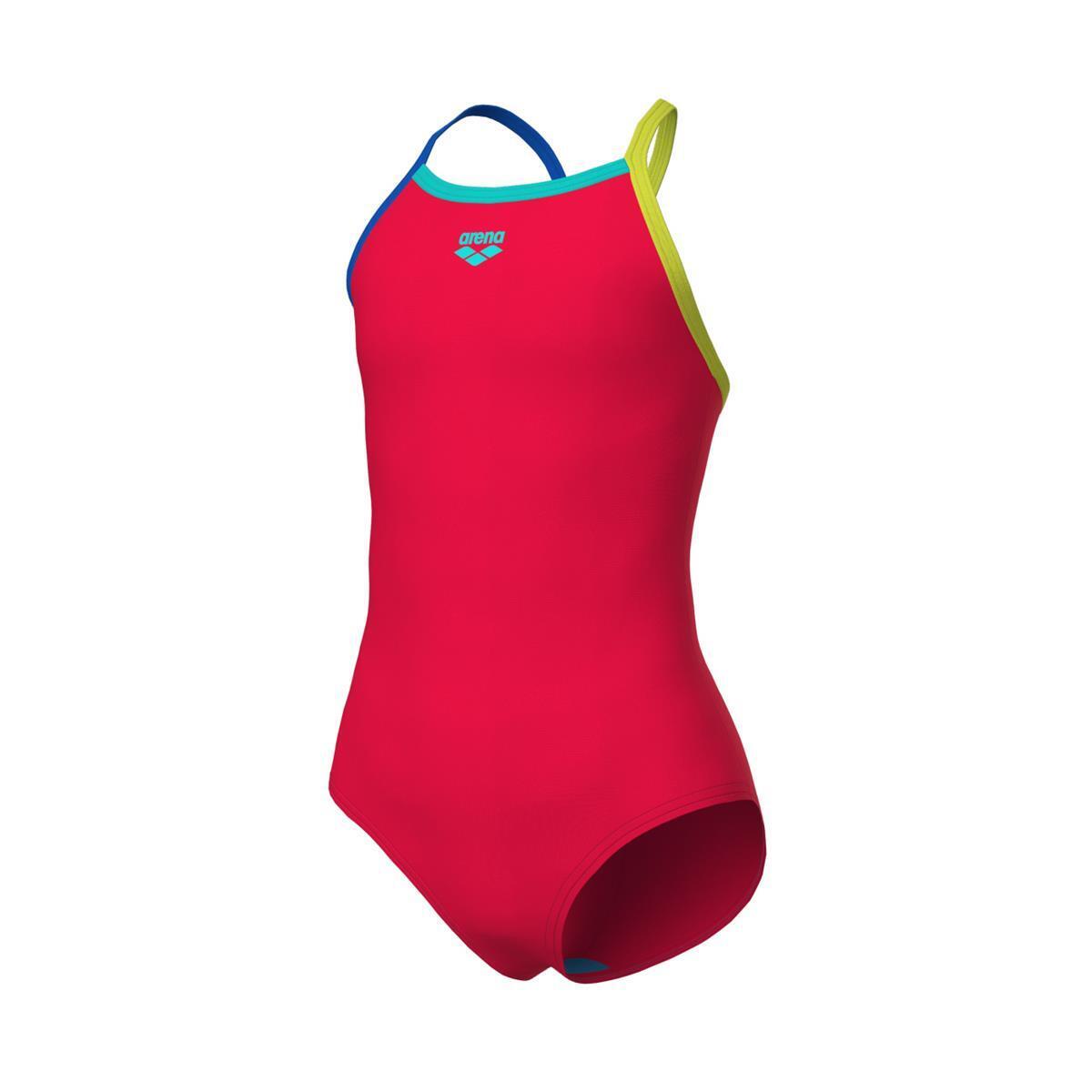 Arena - Maillot De Bain 1 Pièce Bébé Fille Arena Light Drop Solid - Maillot De Bain 1 Pièce - Rouge - 2-3 Ans - Decathlon
