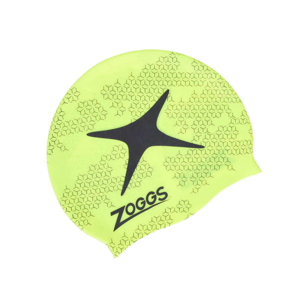 Printed silicone swim cap Zoggs