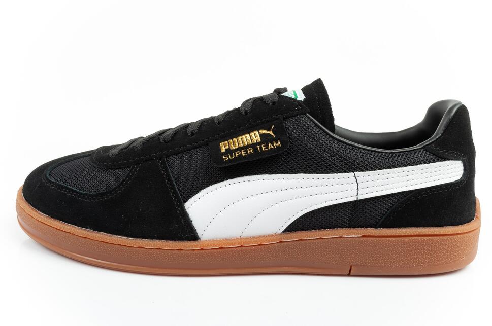 Buty sneakersy męskie Puma Super Team Og skóra oddychające czarne