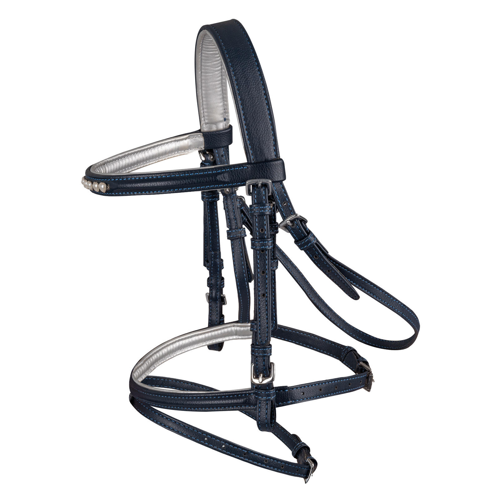 Briglia combinata da equitazione con nasello Waldhausen Lucky Heart 1/3