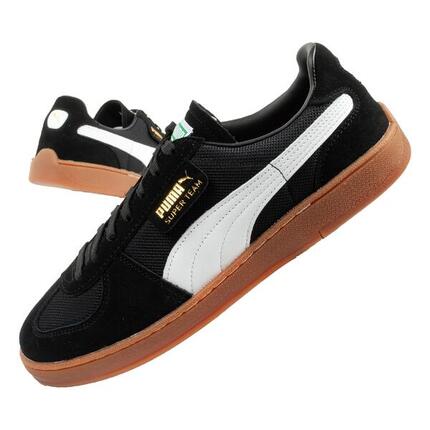 Buty sneakersy męskie Puma Super Team Og skóra oddychające czarne