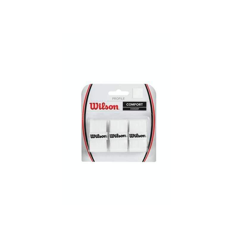 Wilson - Surgrip De Tennis Wilson Profile - Grip - Blanc - Taille Unique - Decathlon