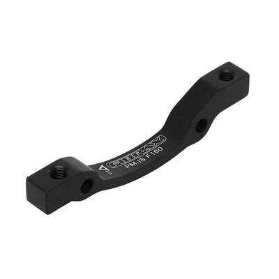 Adapter voor voorste schijfrem en remklauw op internationale vork fibrax post-mo