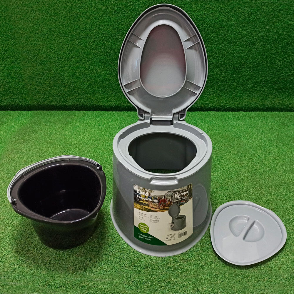 Inodoro WC portátil para camping Kampa Khazi - Standard (WC sin devolución) 5/6
