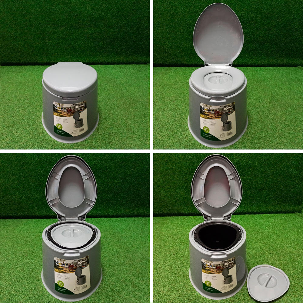 Inodoro WC portátil para camping Kampa Khazi - Standard (WC sin devolución) 6/6