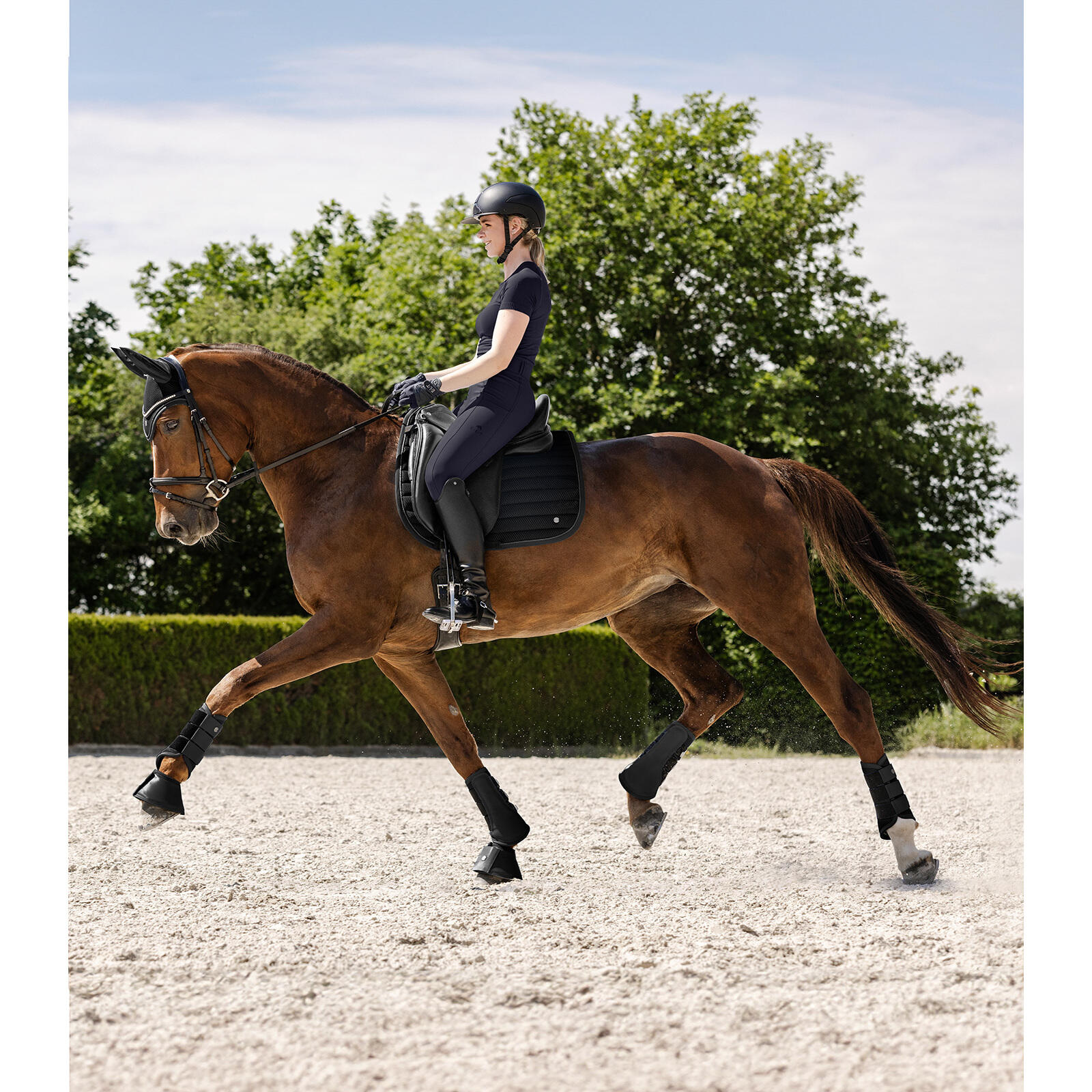 Botas de doma para caballos Waldhausen Rimini 4/4