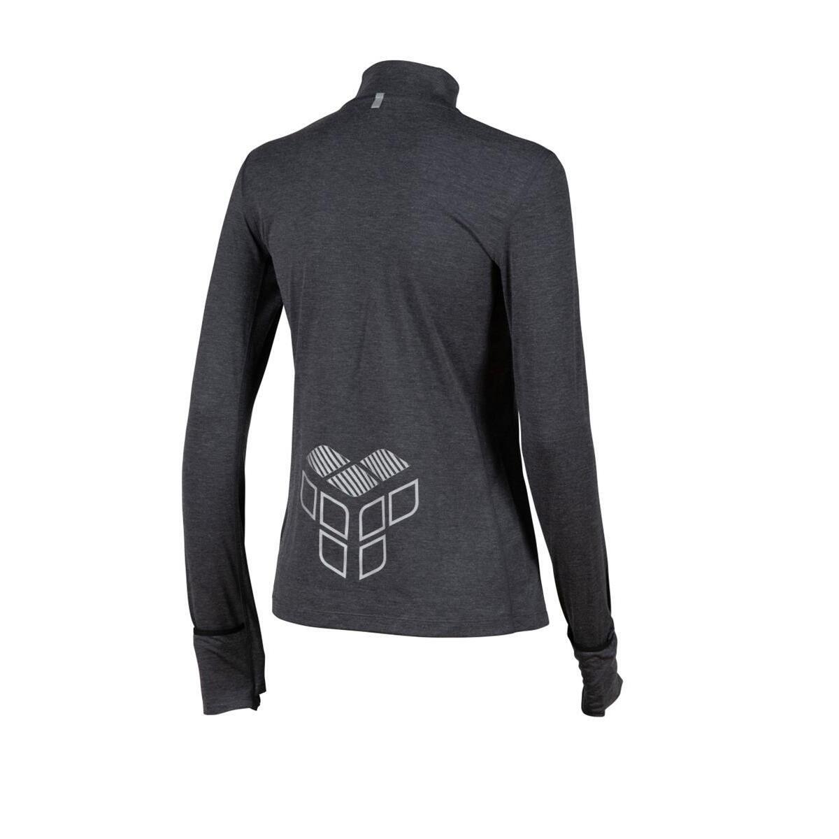 Arena T-shirt thermique à manches longues et demi-zip pour femme - 2/3