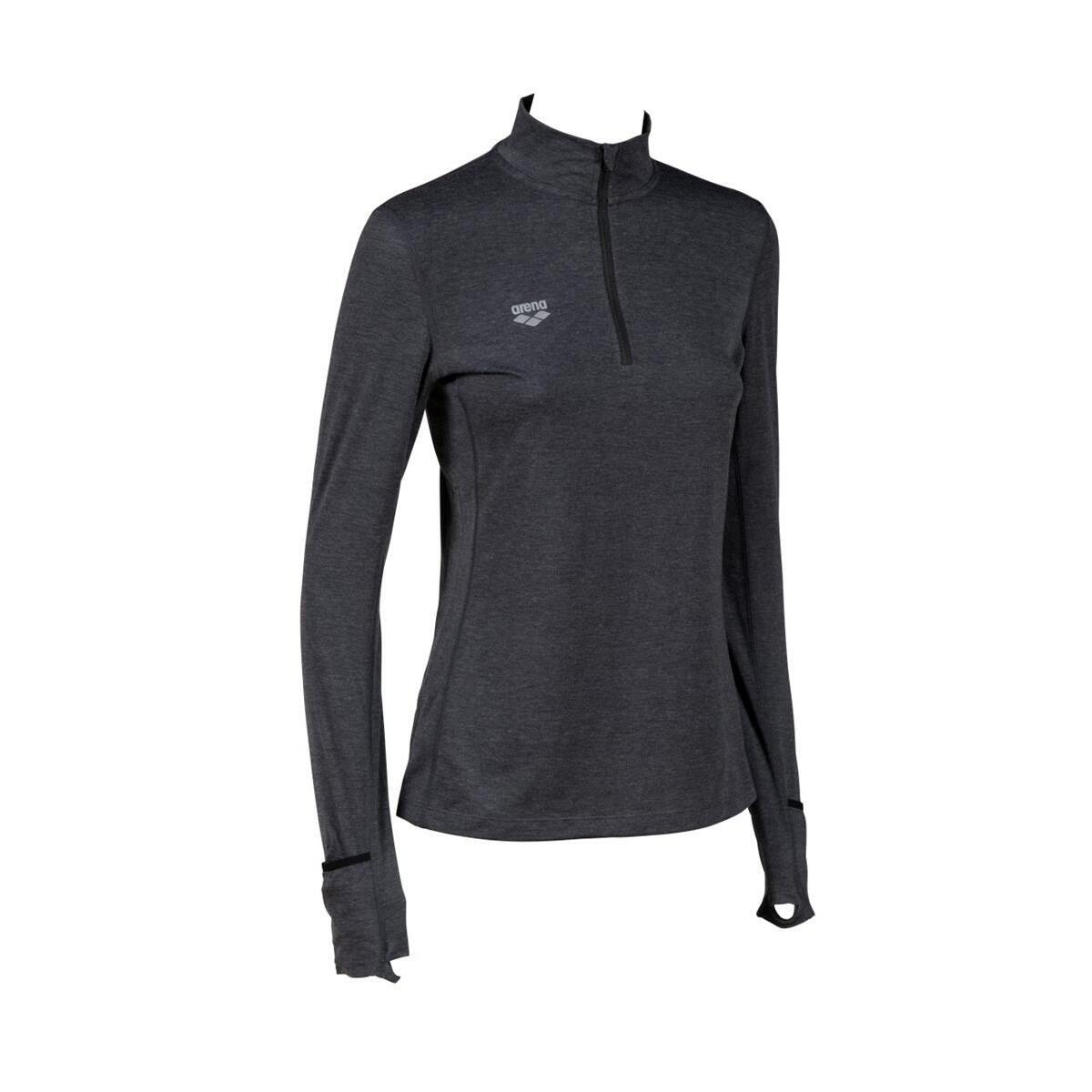 Arena T-shirt thermique à manches longues et demi-zip pour femme - 3/3