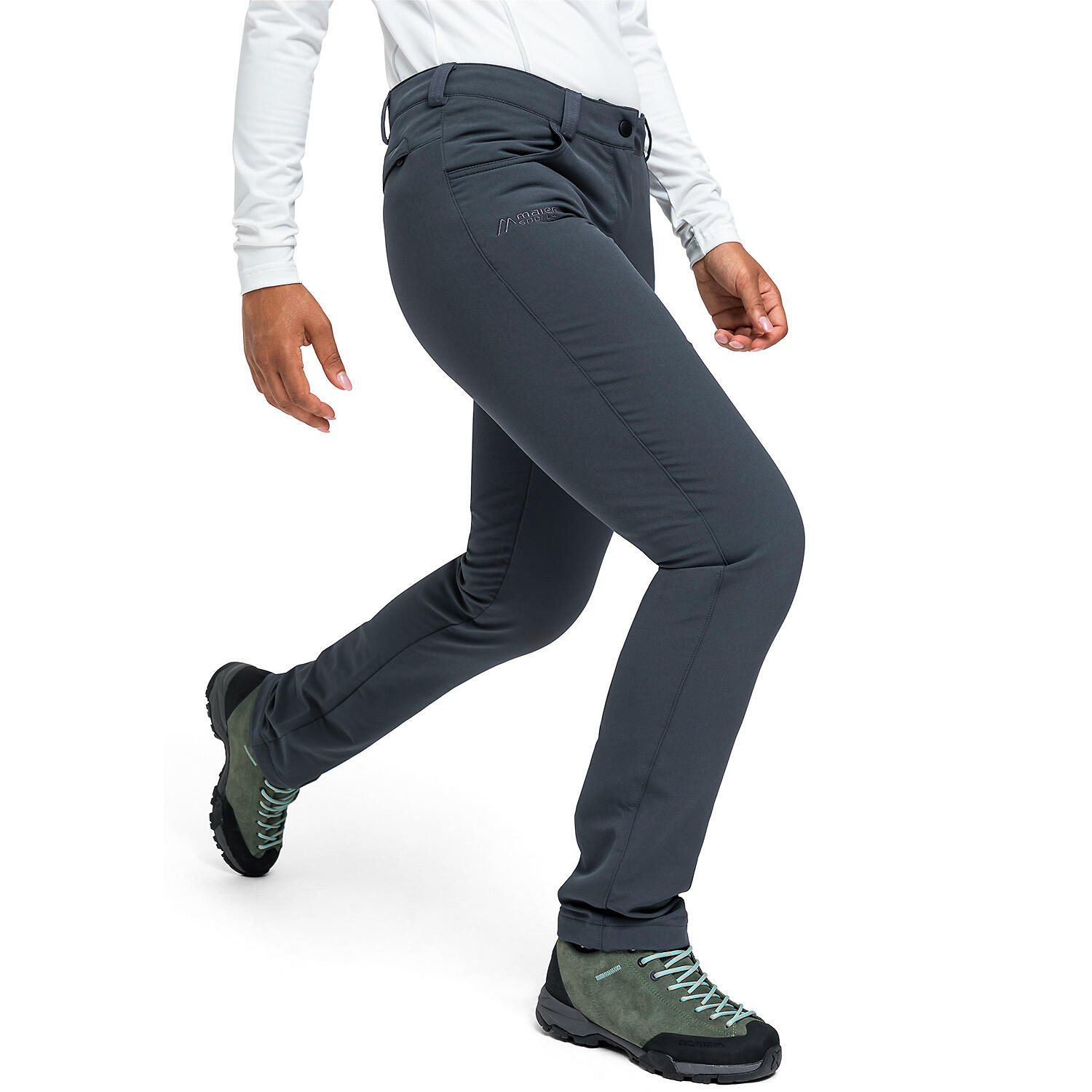 Pantaloni da trekking da donna Maier Sports Charlotte 3/5
