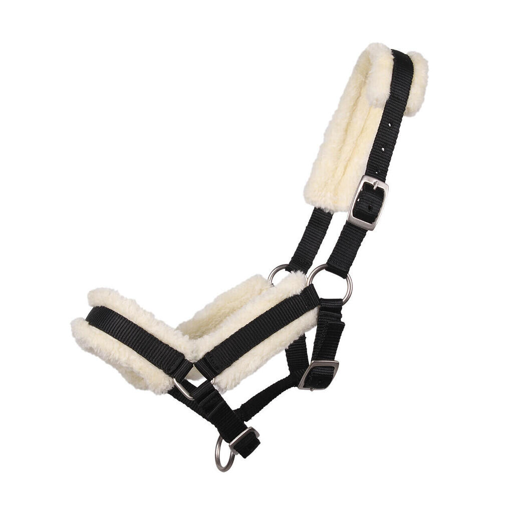 Foal halter with fur Q-essentials