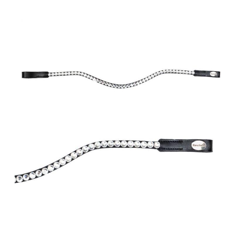 Small browband with big rhinestones Kavalkade Delight