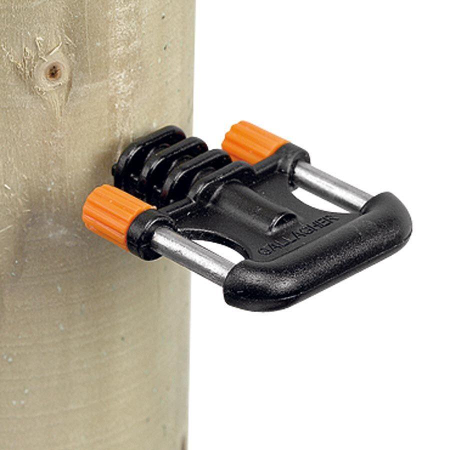 Isolateurs pour clôture électrique d'ancrage 2 directions Gallagher (x5) 1/5