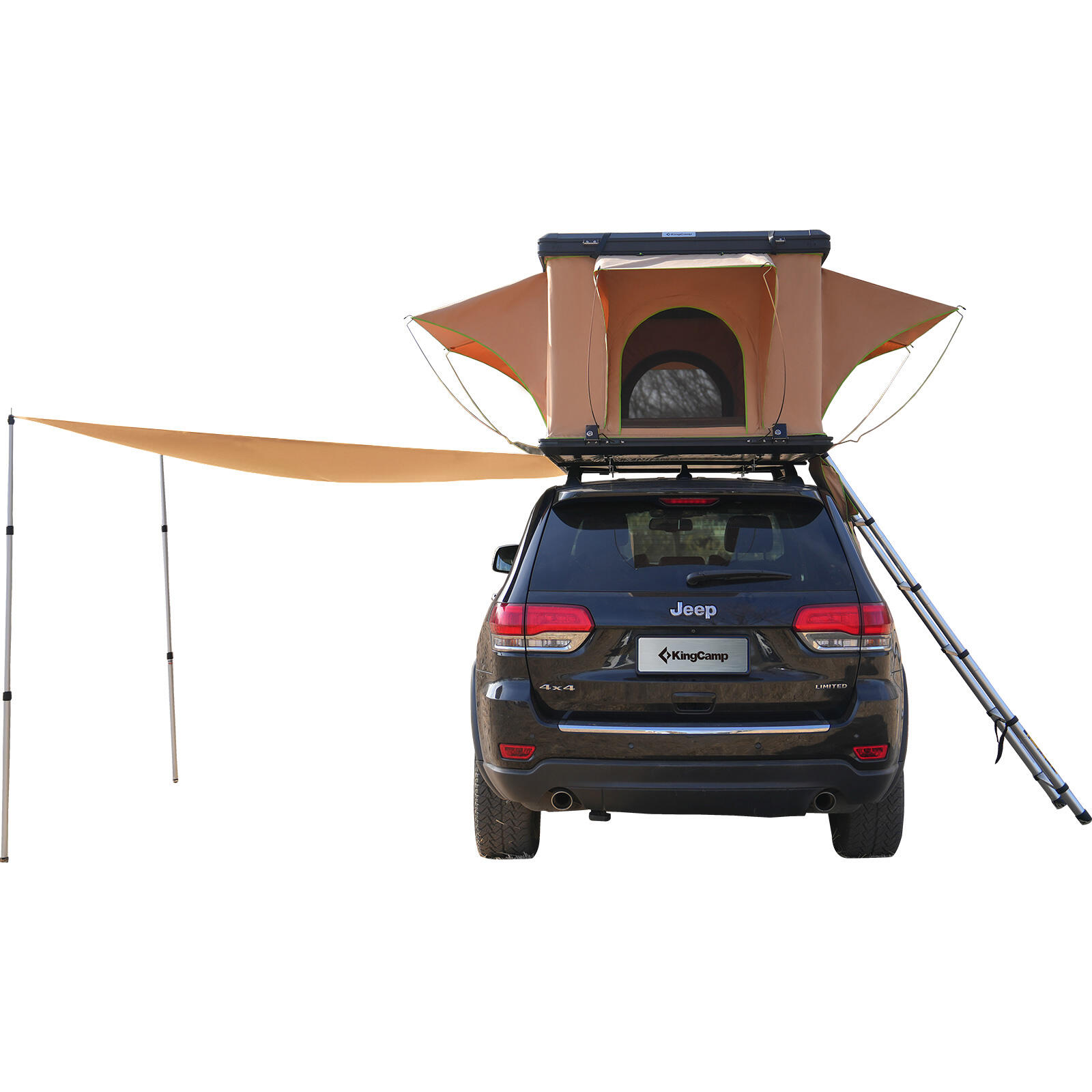 Rooftop Tarp Pour tente de toit Voile d'ombrage Camping Tente 4/5