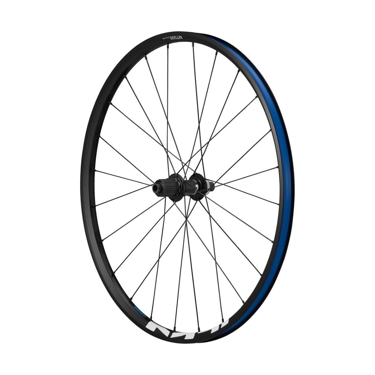 SHIMANO Ruota con freno a disco 11V e bloccaggio centrale Shimano WH-MT500 24 C