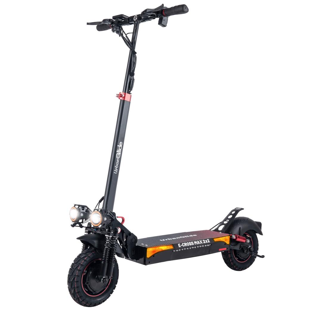 Urbanglide - Trottinette Électrique Toutterrain Reconditionne – Ecross Max 2x2 – 2x500w – 60 - Trottinette Électrique - Noir - Taille Unique - Decathlon