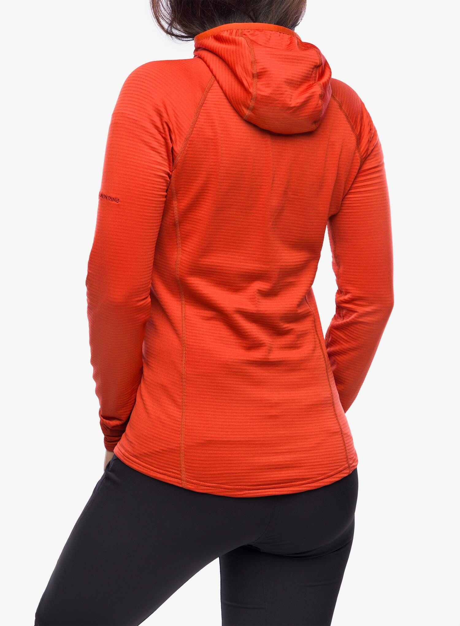 Polaire à capuche Montane Protium Lite femme THERMO GRID LITE légère respirante 4/7