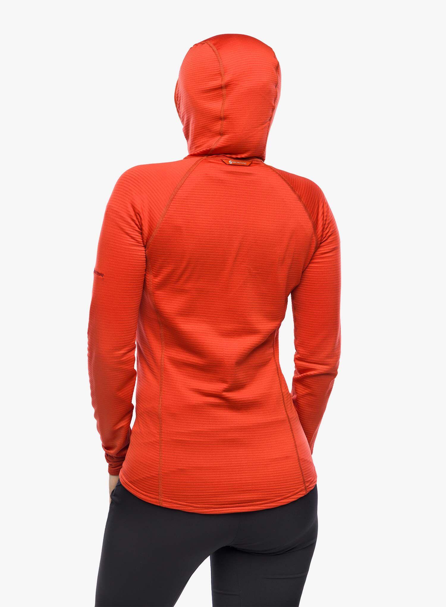 Polaire à capuche Montane Protium Lite femme THERMO GRID LITE légère respirante 6/7