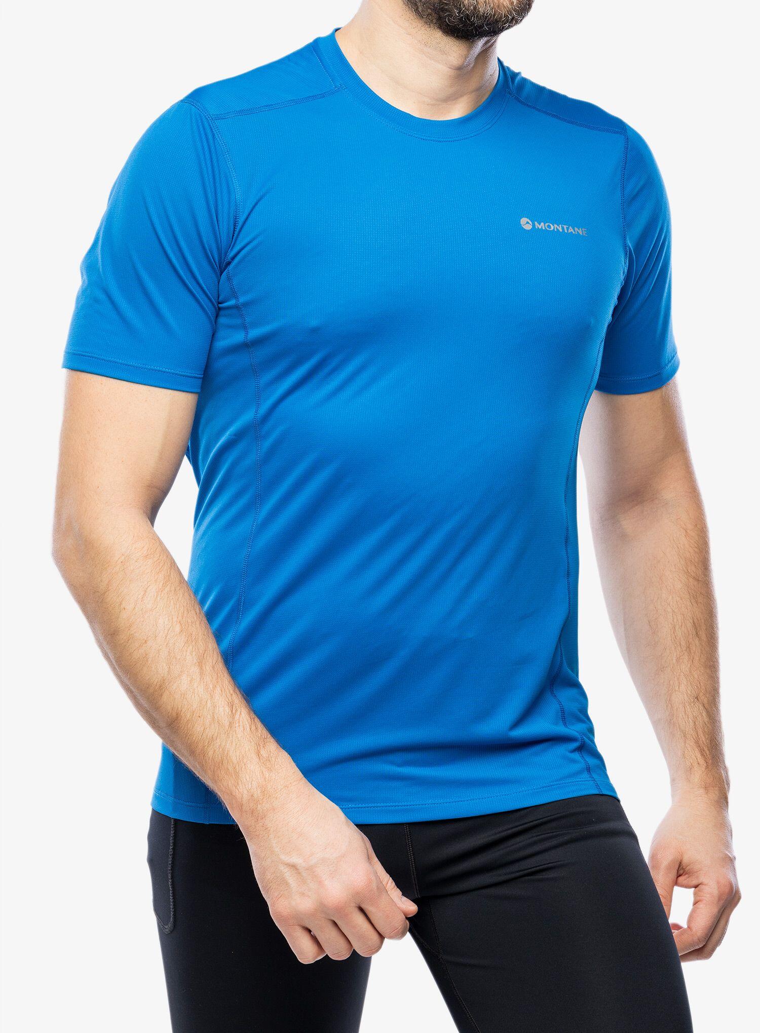 T‑shirt Montane Dart Lite Electric Blue - taglio relaxed 3/6