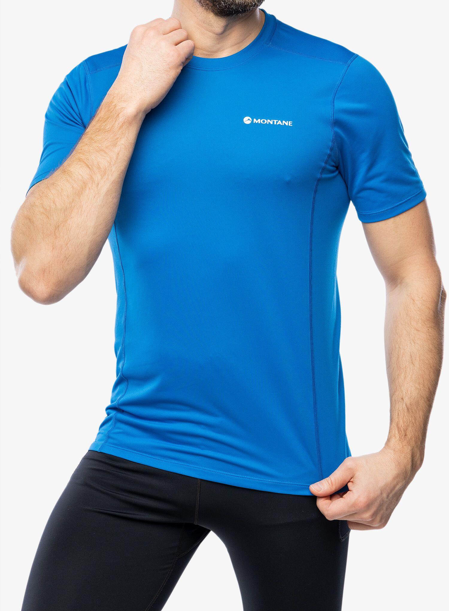 T‑shirt Montane Dart Lite Electric Blue - taglio relaxed 5/6