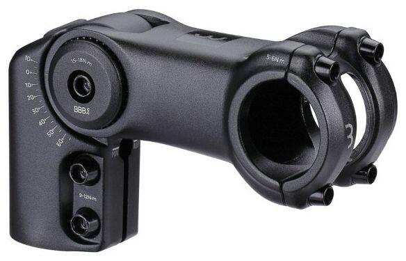 BBB CYCLING Stelo regolabile BBB HighFix OS 31,8 mm Nero