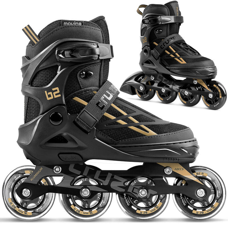 Patins à roulettes réglables pour enfants Movino Cruzer B2