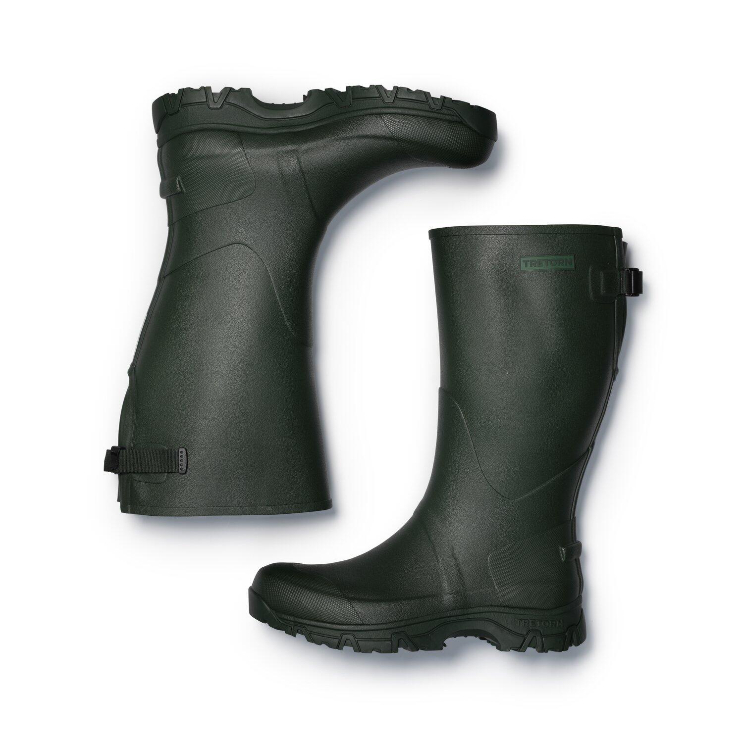 Bottes en caoutchouc Outdoor hautes à doublure chaude HAJK S Vert 5/7