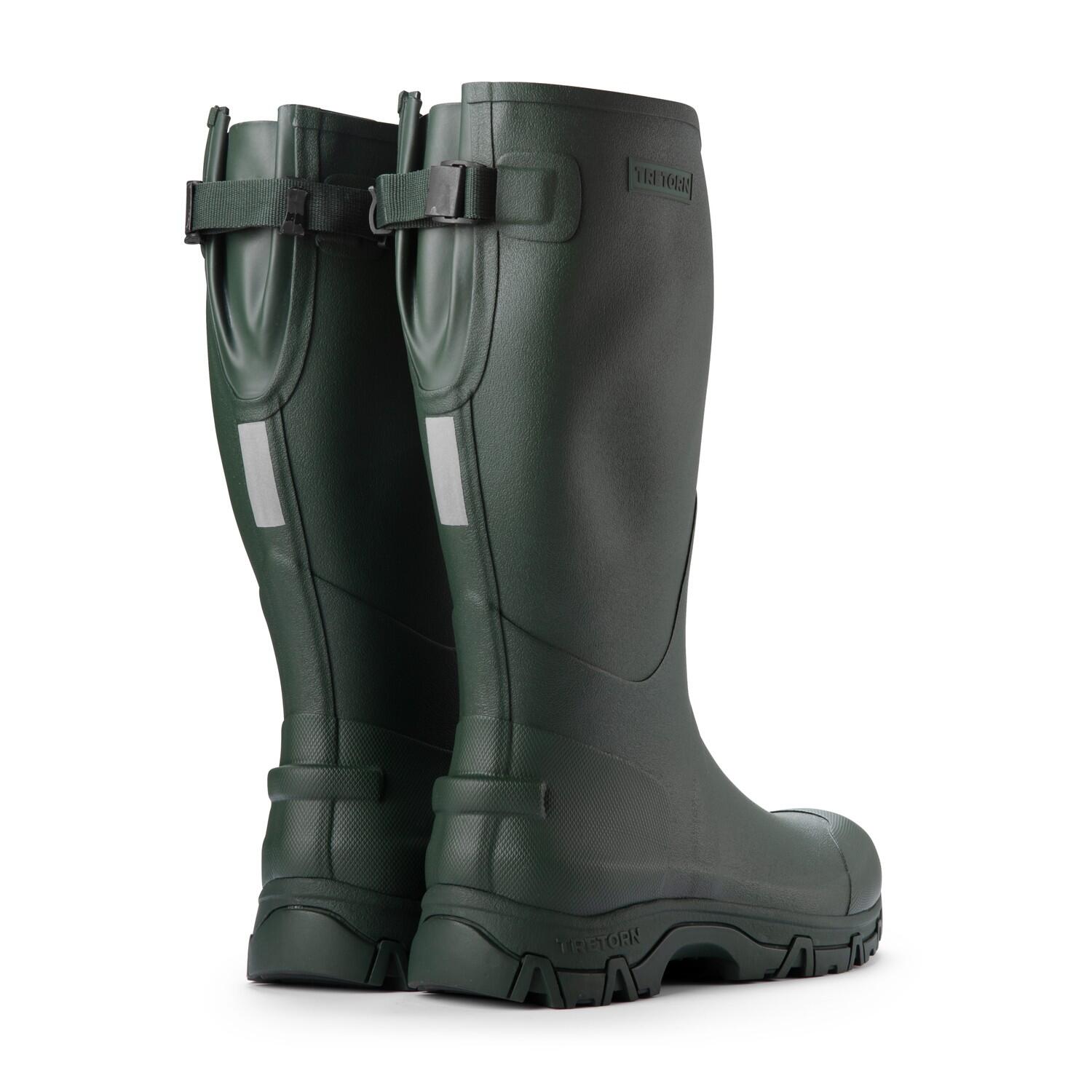 Bottes en caoutchouc Outdoor hautes à doublure chaude HAJK S Vert 3/7