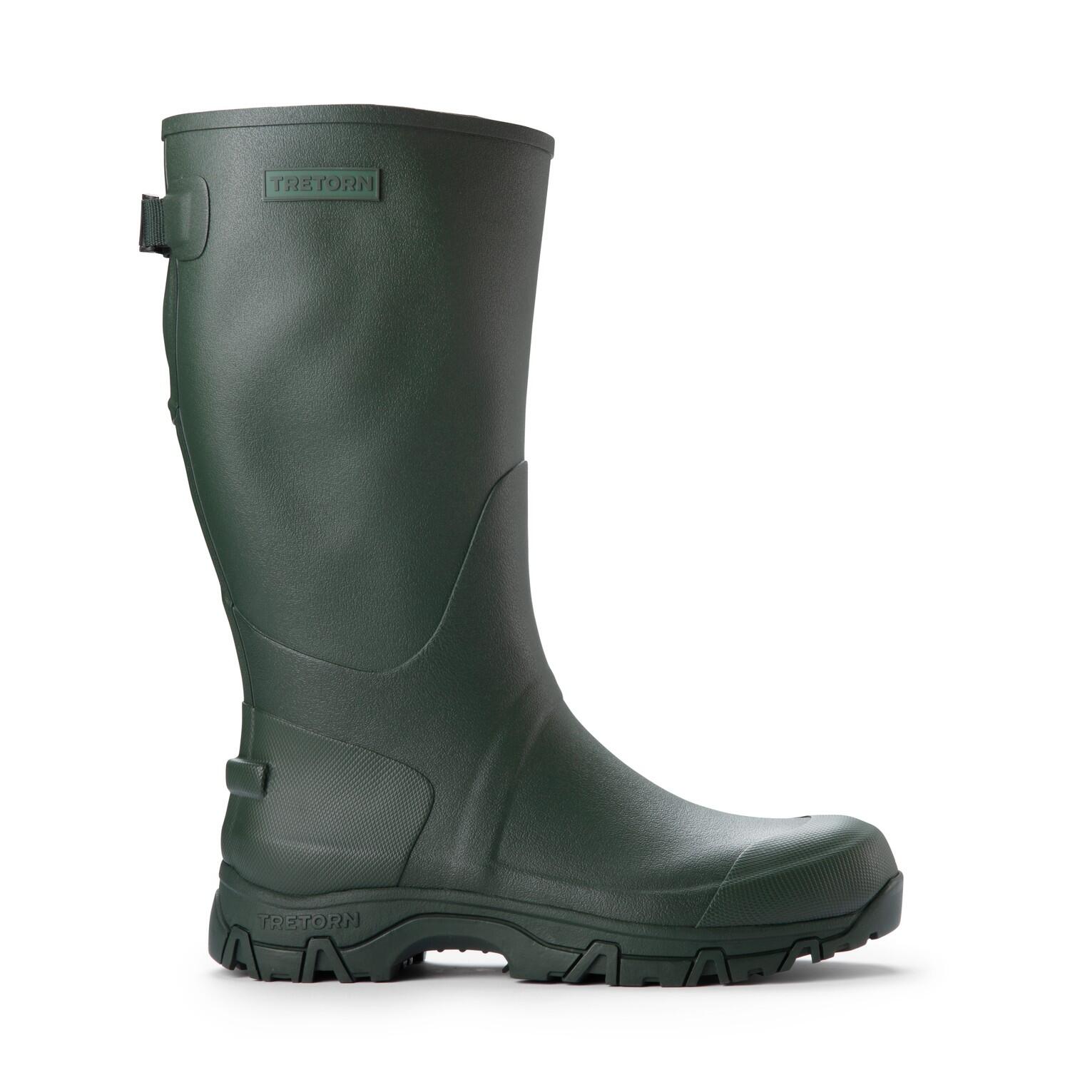 Bottes en caoutchouc Outdoor hautes à doublure chaude HAJK S Vert 2/7