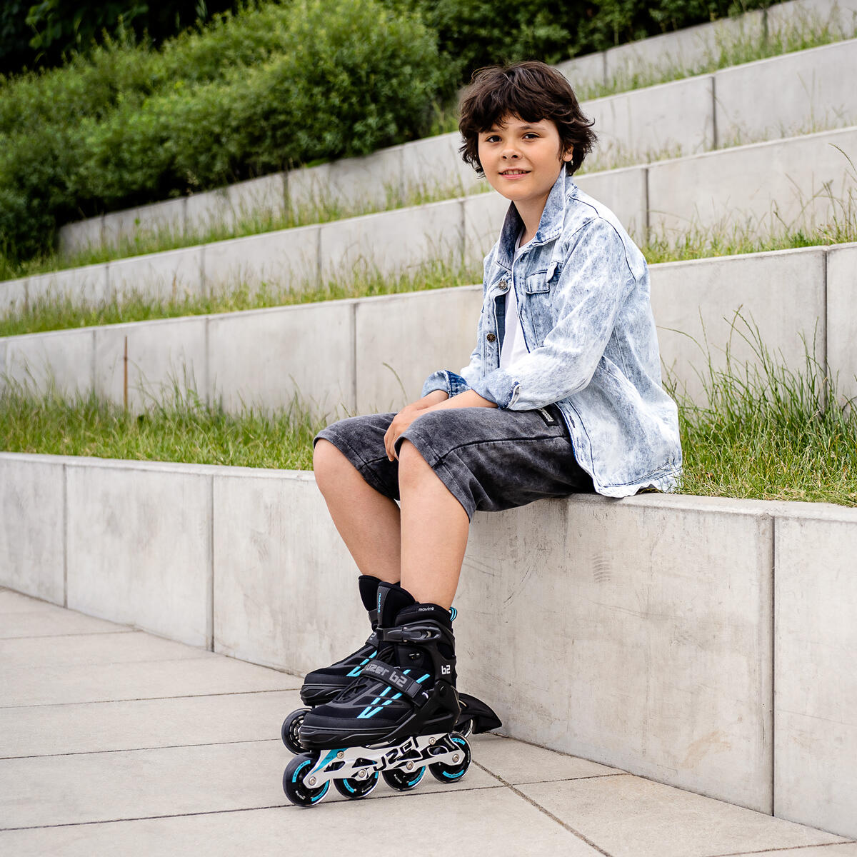 Patins fitness ajustáveis ​​para crianças Movino Cruzer B2 7/8