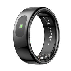 Smartring Forever Astral SR-100 Tracker d'activité Noir Taille 8