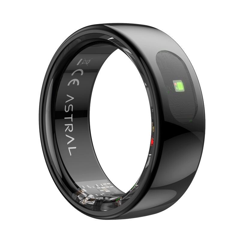 Smartring Forever Astral SR-100 Tracker de activitate Negru Mărimea 9
