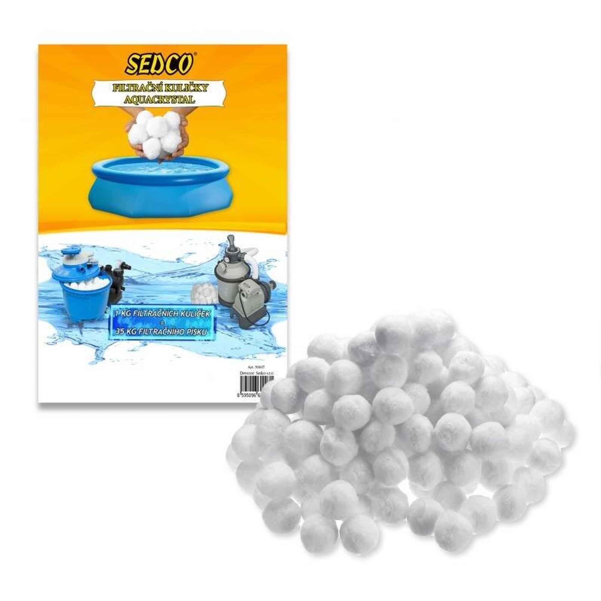 SEDCO Filtrační kuličky PES AQUA CRYSTAL 700 g