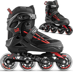 Patins à roulettes alignées réglables pour enfants Movino Cruzer B2 MOV-R790