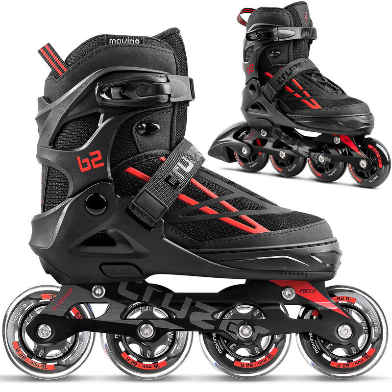 Patins à roulettes réglables pour enfants Movino Cruzer B2