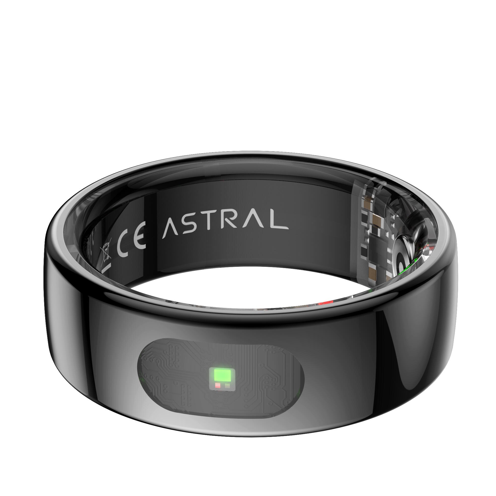 Smartring Forever Astral SR-100 Tracker d'activité Noir Taille 12 3/4