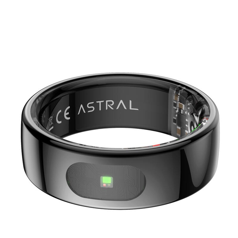 Smartring Forever Astral SR-100 Tracker de activitate Negru Mărimea 10