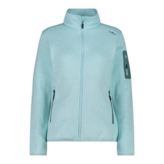CMP Damen Jacke Knitted Melange Fleece Jacket 3H14746