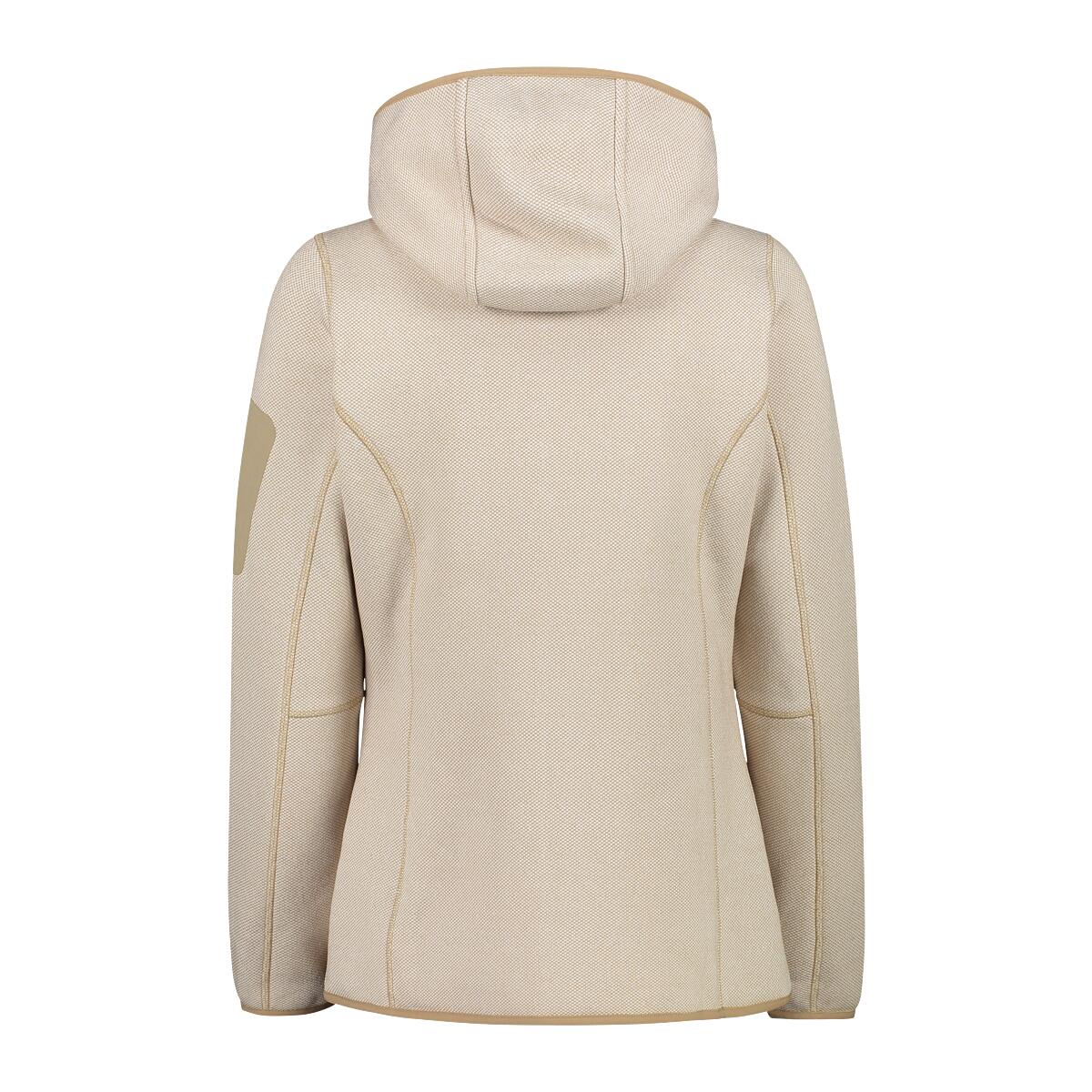 CMP Damen Jacke Knitted Melange Hoody 3H19826 2/5