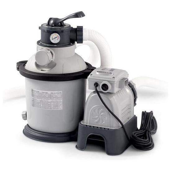 Intex SX2100 Krystal Clear Pompe de Filtration à Sable 6.000 l/h