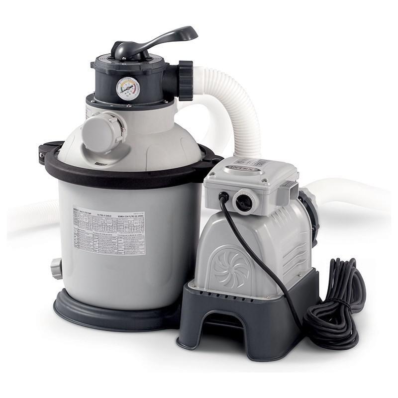 Intex - Intex Sx2100 Krystal Clear Pompe De Filtration À Sable 6.000 L/h - Filtre Piscine - Blanc - No Size - Decathlon
