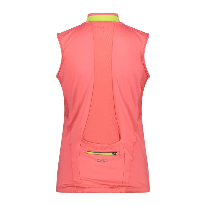 Maglia donna senza maniche con mezza zip CMP 3/8