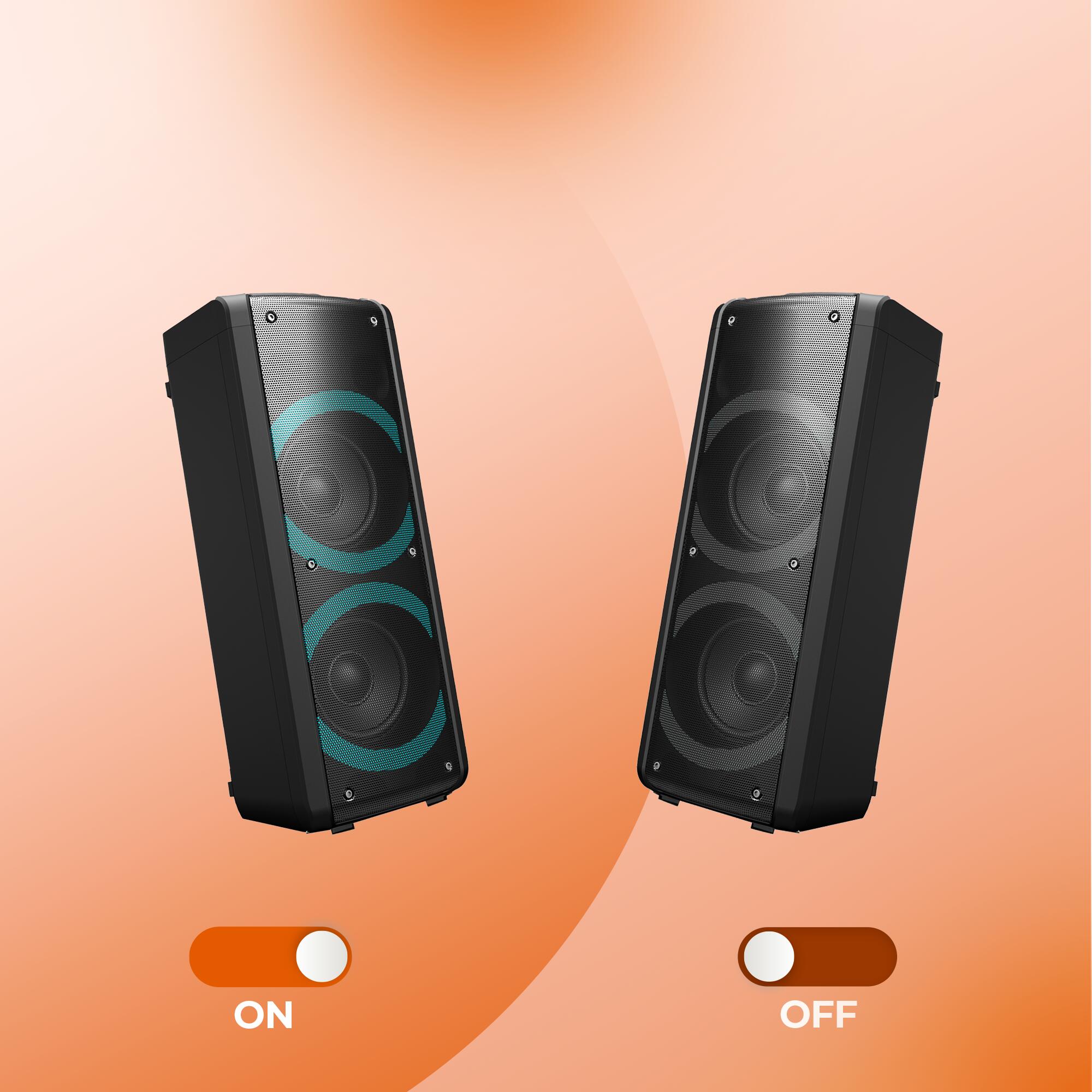 Portable Bluetooth Speakers Denver Electronics BPS352 Black 4/7