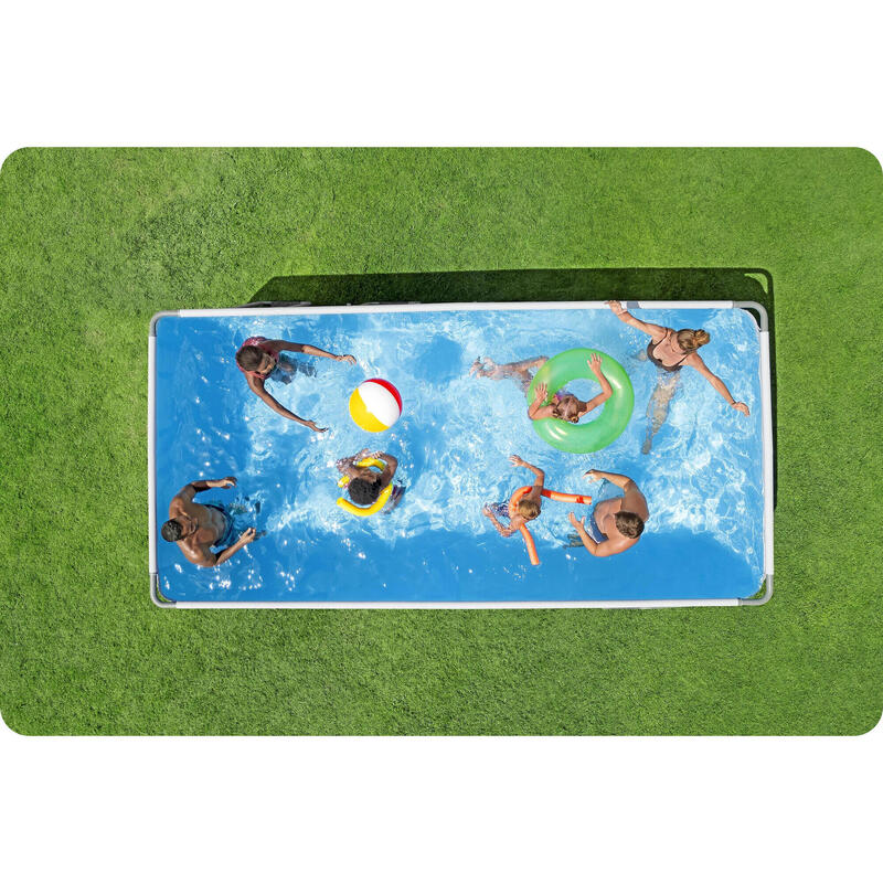 Basen stelażowy ogrodowy 488x244x122 cm Bestway 561MB zestaw