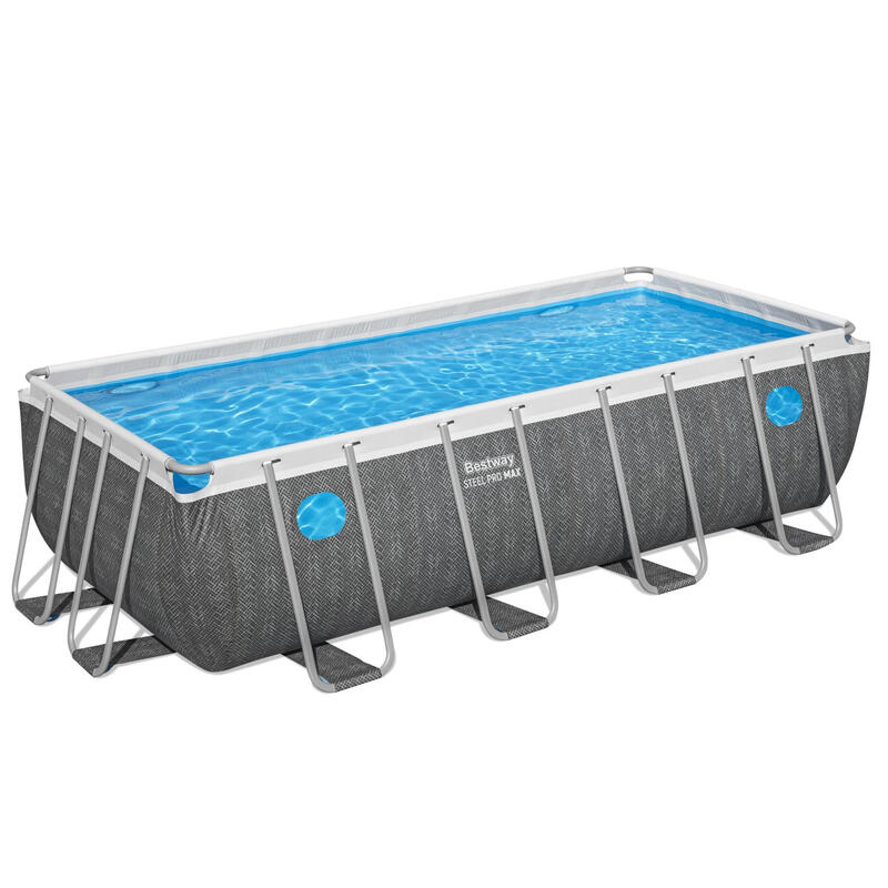 Basen stelażowy ogrodowy 488x244x122 cm Bestway 561MB zestaw