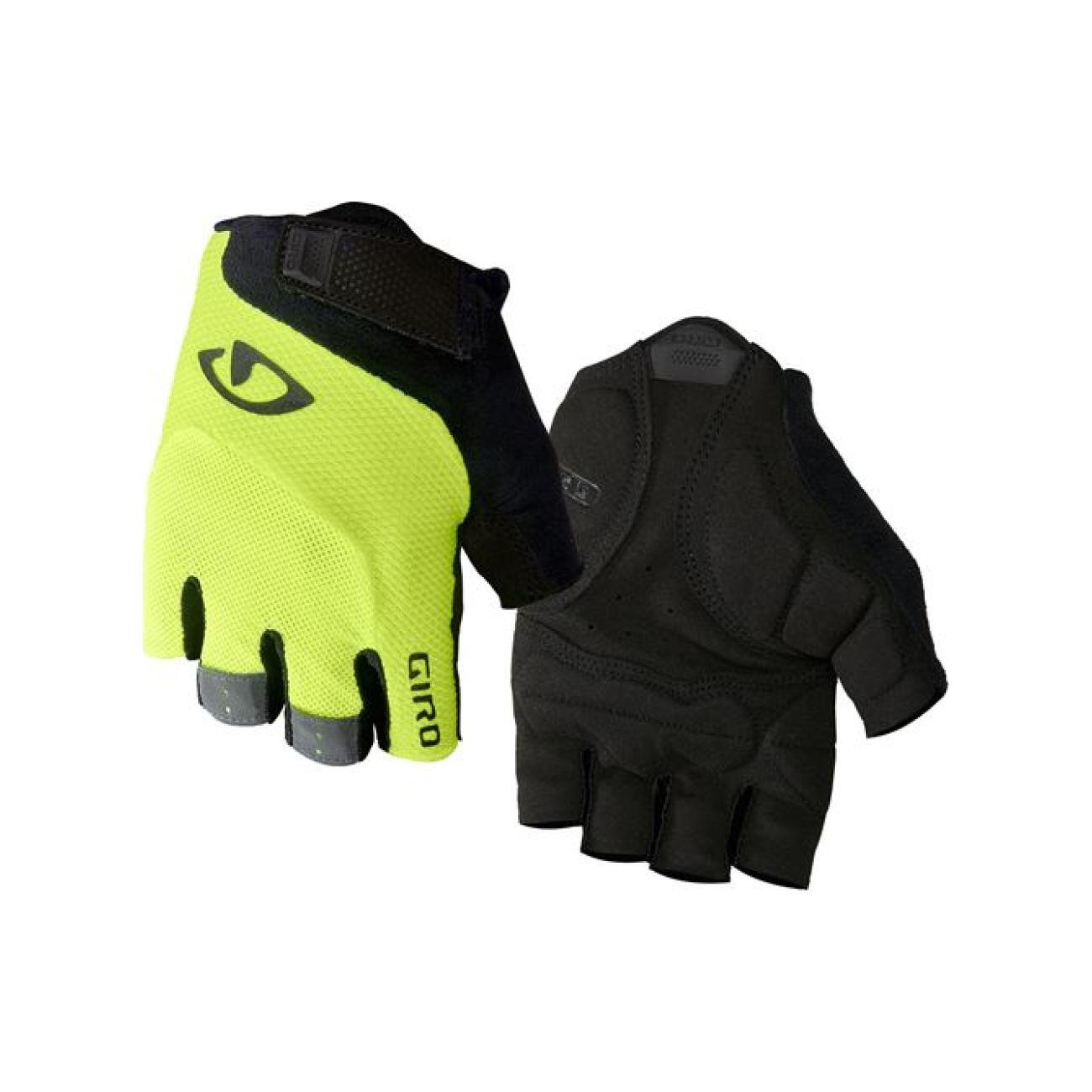 Giro - Gants Sans Doigts - Bravo - Gants - Jaune - S - Decathlon
