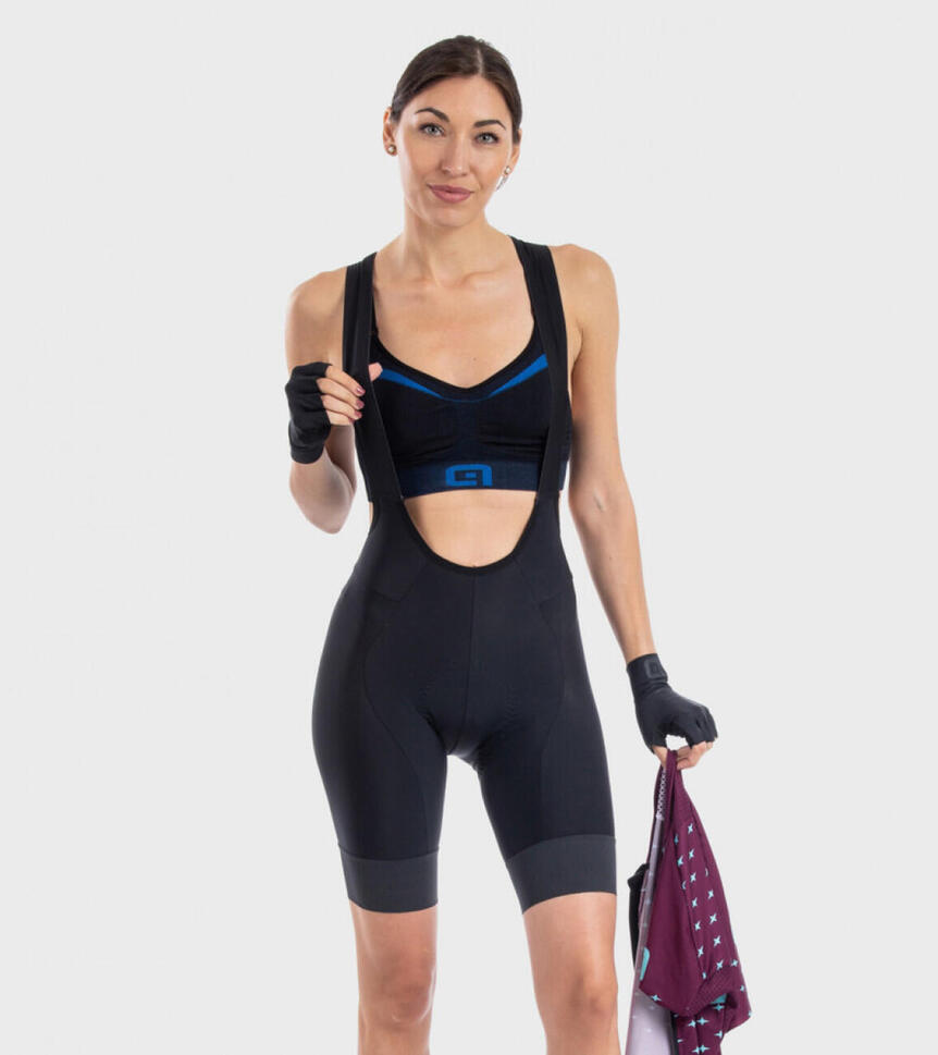 Spodenki rowerowe damskie Alé GT 2.0 bibshorts