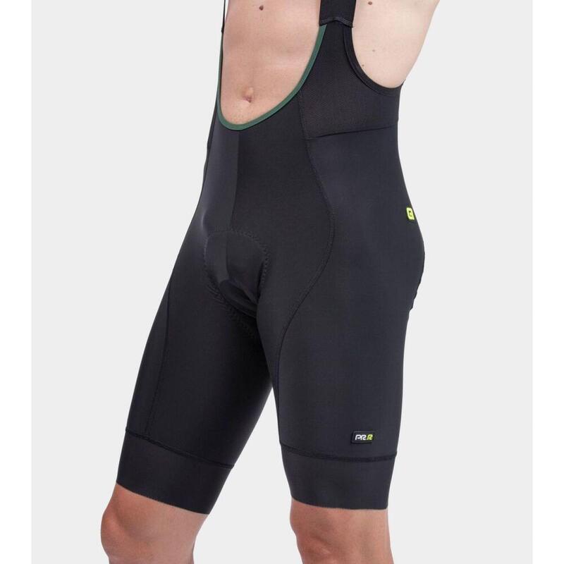 Spodenki rowerowe męskie Alé Green Speed bibshorts