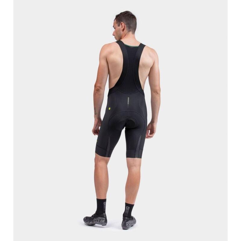 Spodenki rowerowe męskie Alé Green Speed bibshorts