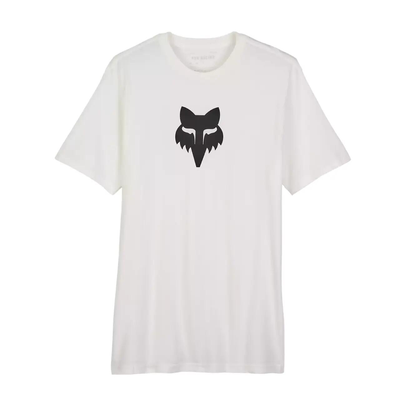 Fox Racing - T-shirt A Manches Courtes - Fox Head Prem - T-shirt Manches Courtes - Blanc - 40 M - Decathlon
